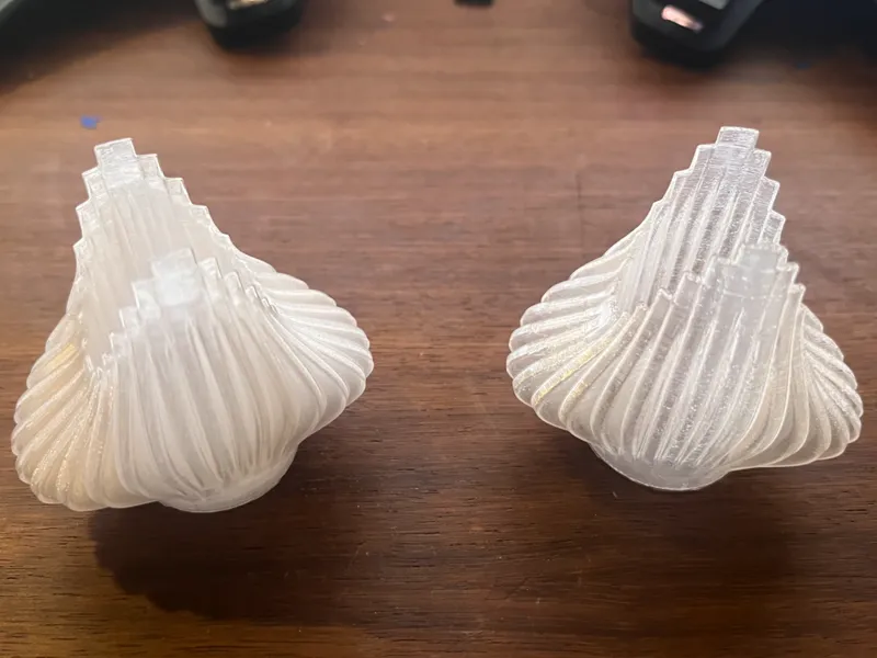 Vase - Stepped Transparent Bowl