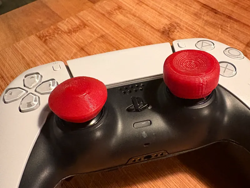 Thumbstick risers