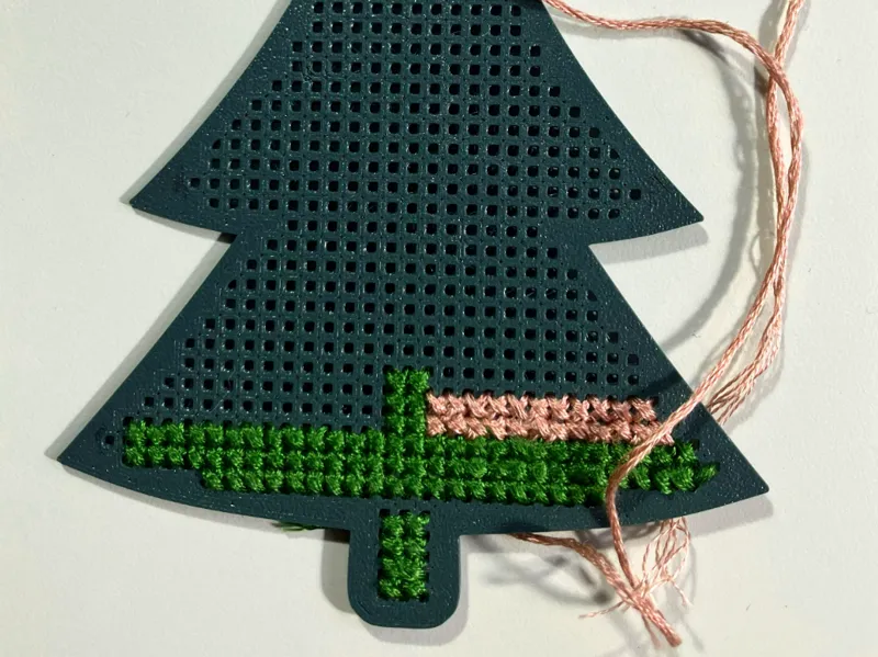 Tree Embroidery decoration
