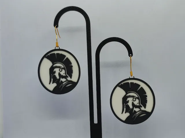 Aretes Espíritu de Esparta