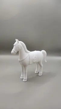 Soporte: Sinterklaas paard, japandi stijl — vista de referencia 5