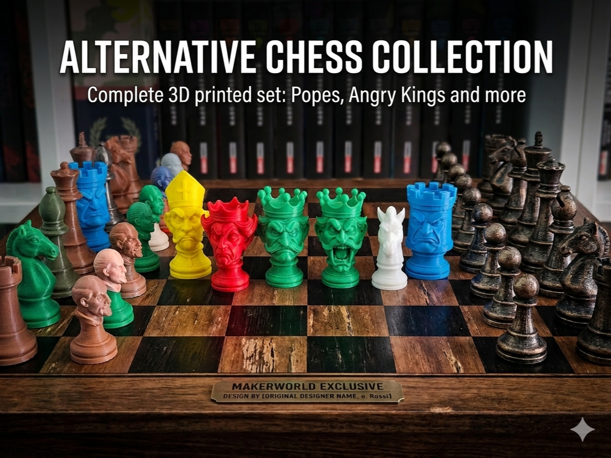 Alternative Chess Collection: The "Grumpy" Set