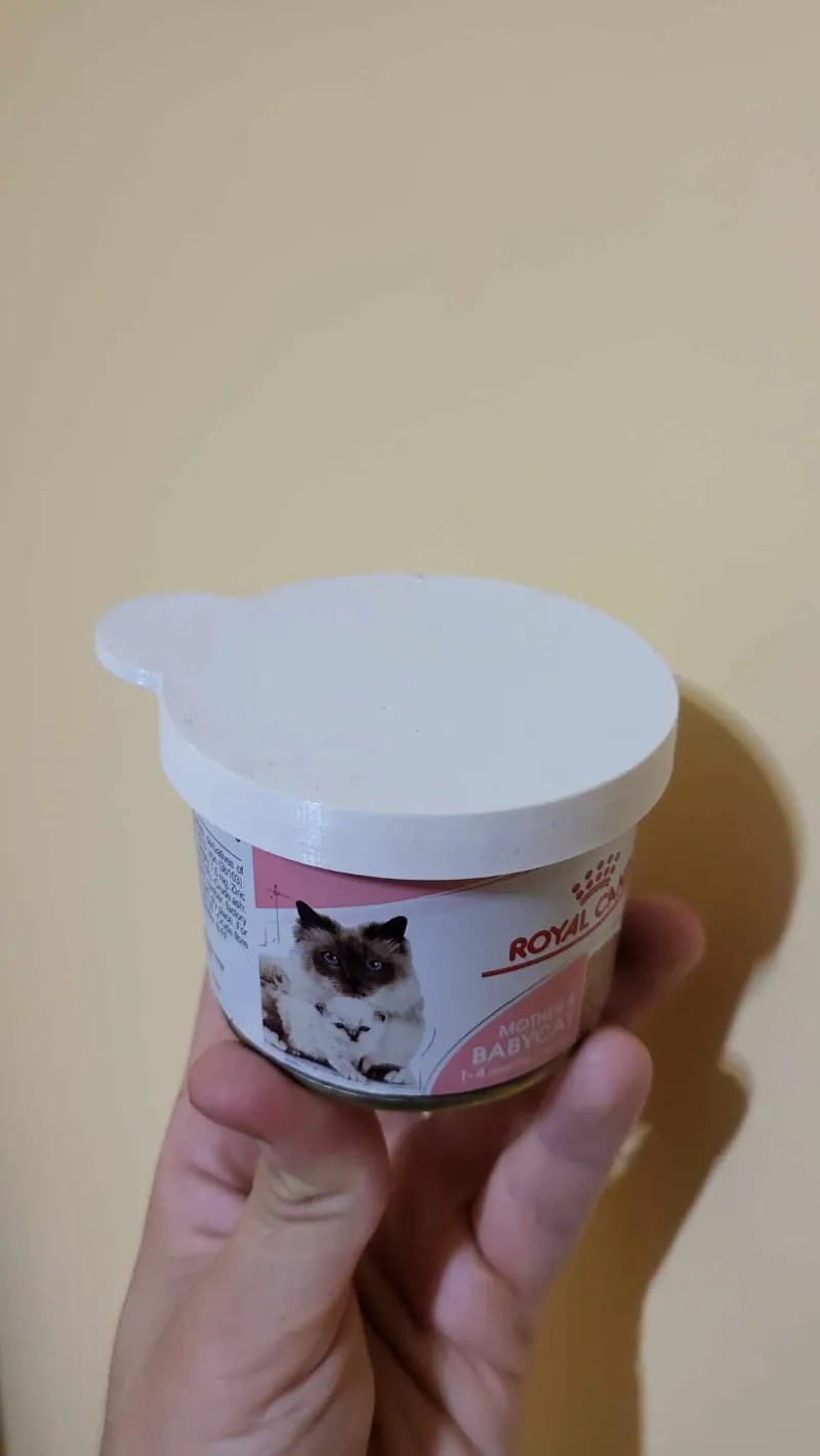 Kitty Food Can Lid