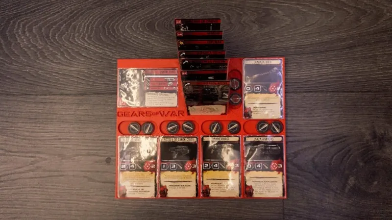 Gears Of War BoardGame PlayMat By Paquisto