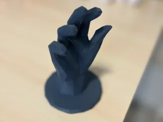 Mano Low Poly - Portagioielli