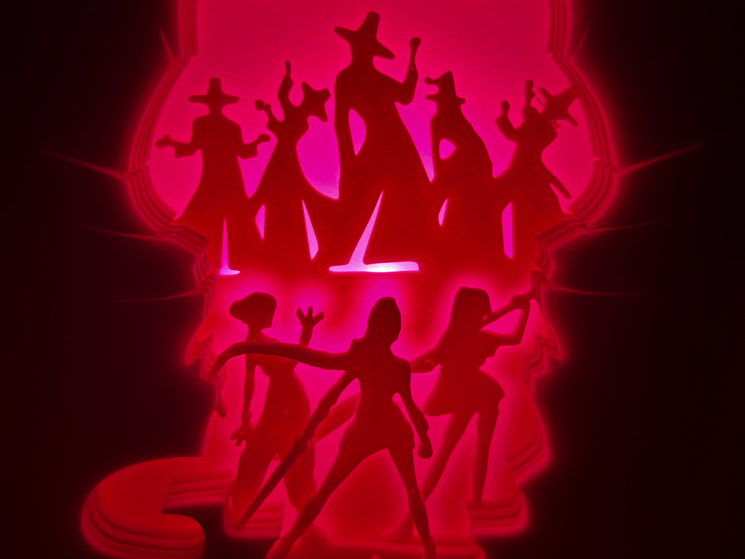 k-pop Demon hunters light box