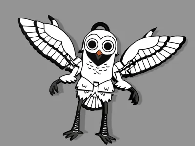 the owl from 99 nights in the forest flexi