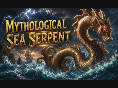 Mythological Sea Serpent.
