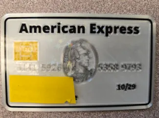 Toy American Express Credit Card