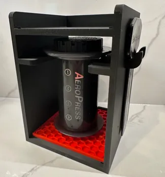 Minimalist Aeropress Shelf