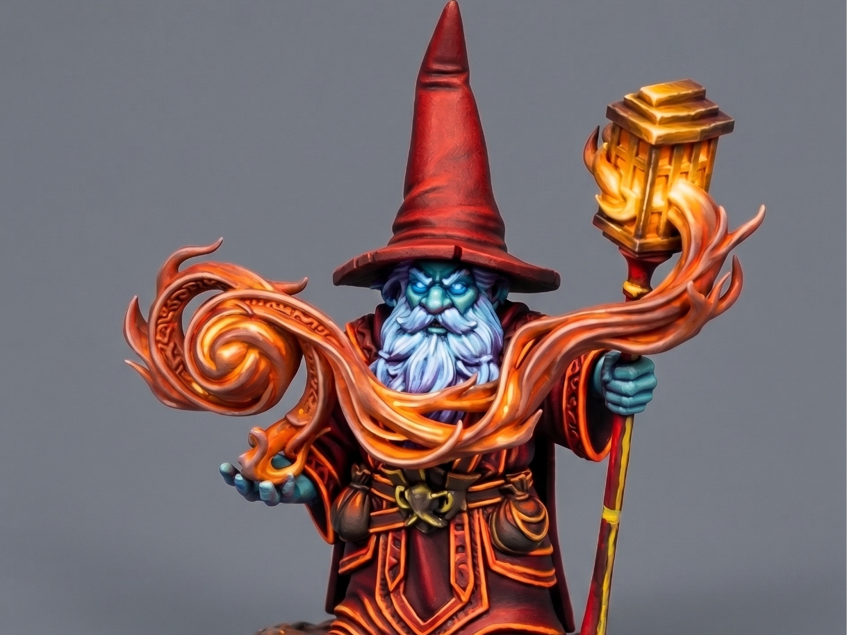 Dvergr mage - Mistlands - Valheim 3D Print Mini