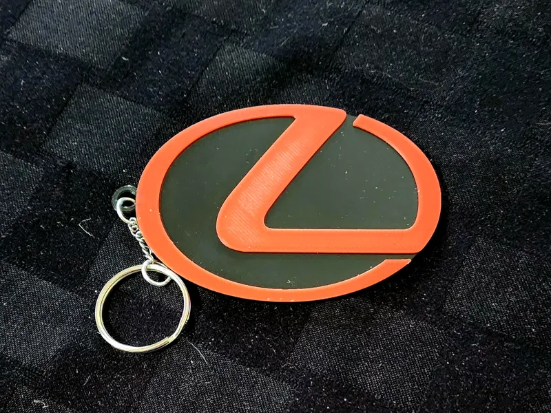 Lexus Logo Keychain