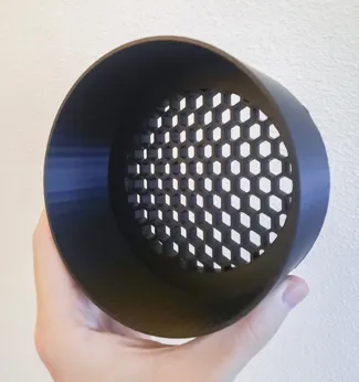 Slip-on grid modifier for Godox AD600Pro strobe