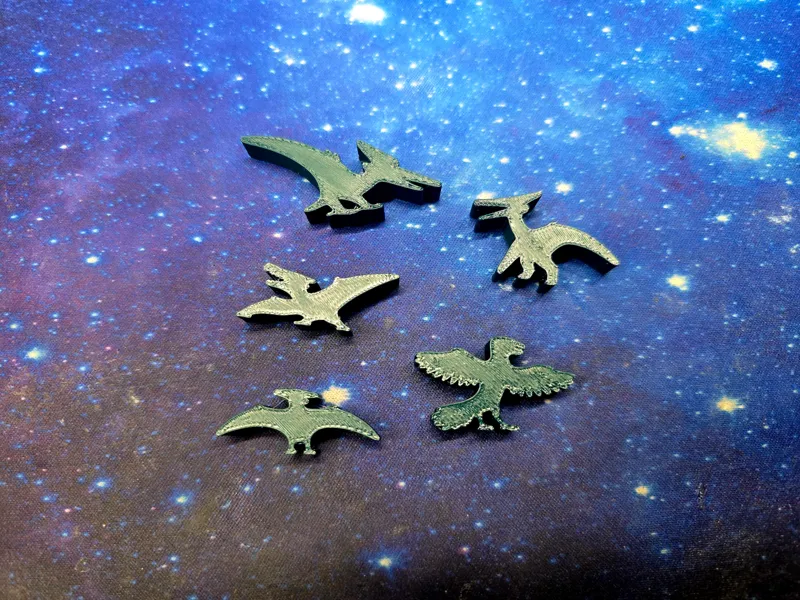 Dinosaur Meeples Expansion Pack — Flying Pack