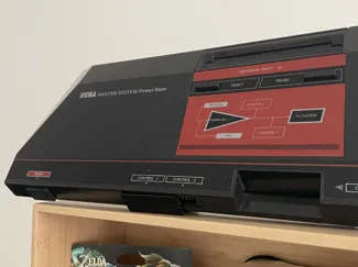 Simple stand for Sega console