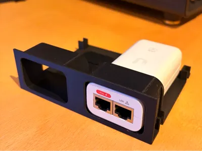 RackMod1U - Unifi Dual POE