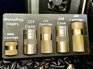 Reloading Gage Tray