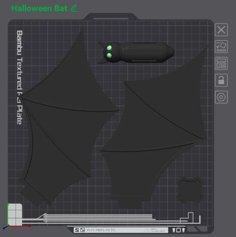 Halloween Bat by Grump Bucket MakerWorld: Download Free 3D Models