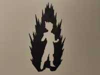 Goku — décoration murale Dragon Ball — photo 2
