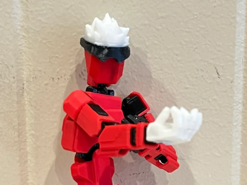 Dummy 13 Gojo hair and hand