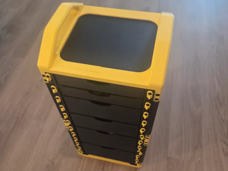 1U, 2U, 3U Drawers and Rails for KWS Rack V.2