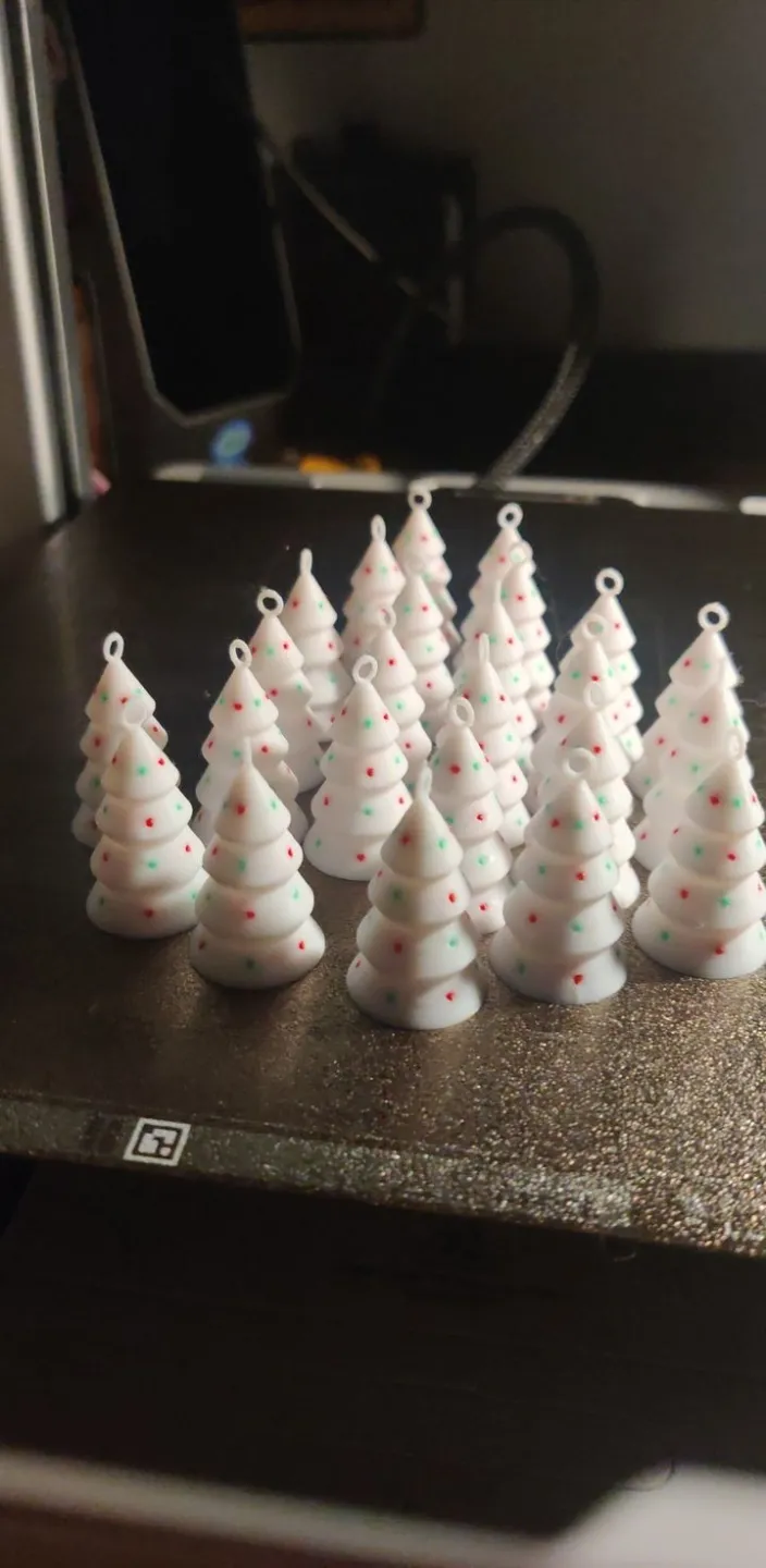 Christmas Tree Earrings view 2