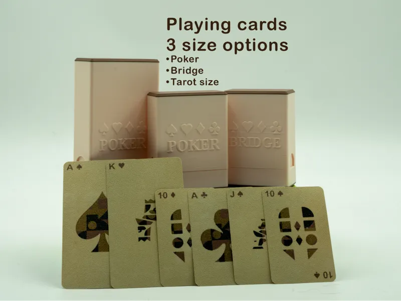 Playing cards (3 size options)