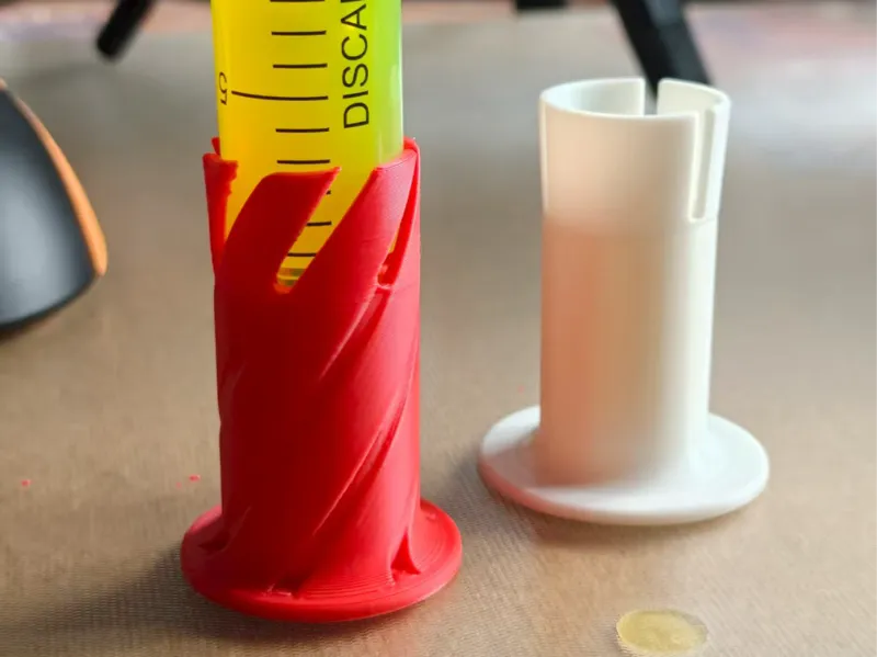 [可定制]针筒注射器直立底座 Syringe Stand