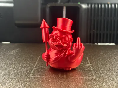 Middle Finger 4th of July Duck