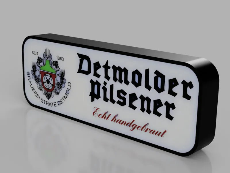 Detmolder Pilsener Lightbox