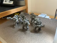 Full Squad - 0.12mm layer, 2 walls, 10% infill