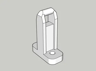 Ответная часть замка суш/м Electrolux