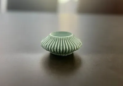Low Poly Tealight Candle Holder