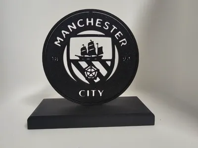 Manchester City Logo Stand