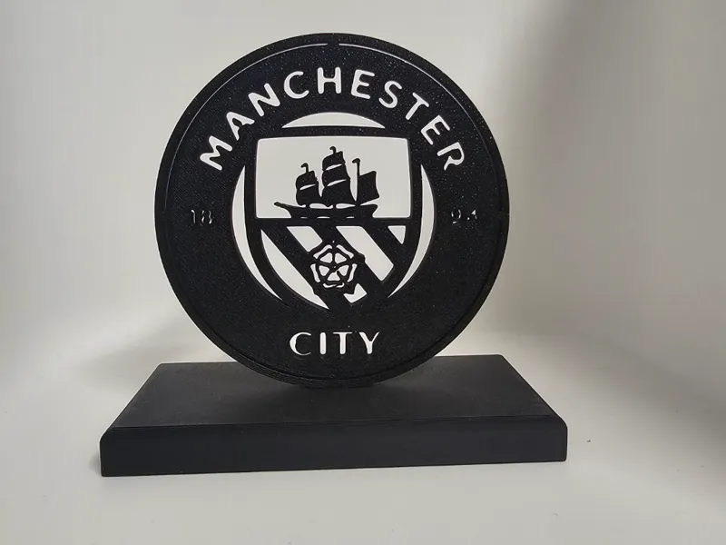 Manchester City Logo Ständer