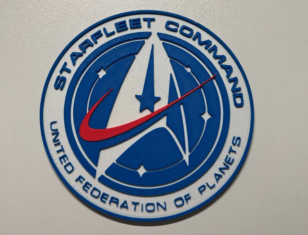 StarTrek Command Badge by Kiloler - MakerWorld