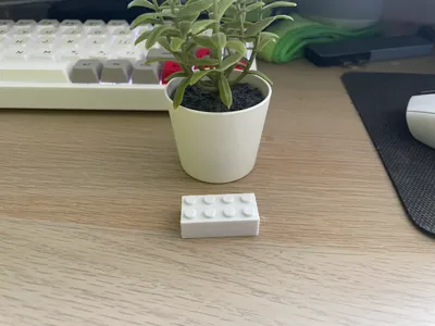 brick with flat bottom