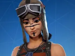 Renegade Raider from Fortnite Statue