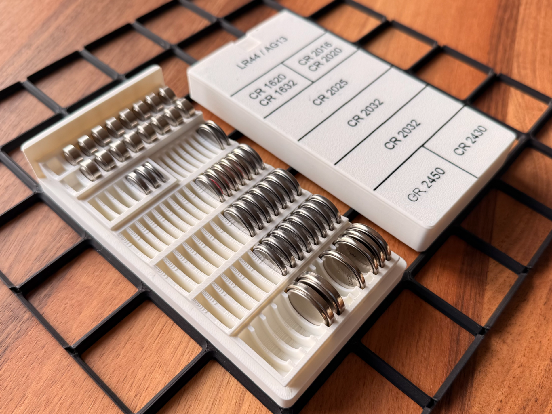 CR Battery Organizer - Gridfinity Version