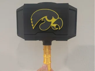 Iowa Hawkeyes Thor's Hammer
