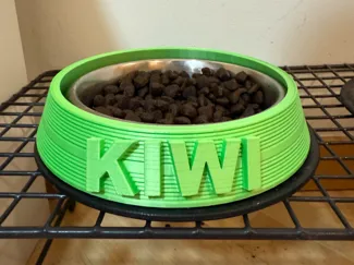 Comedero y bebedero personalizado perro