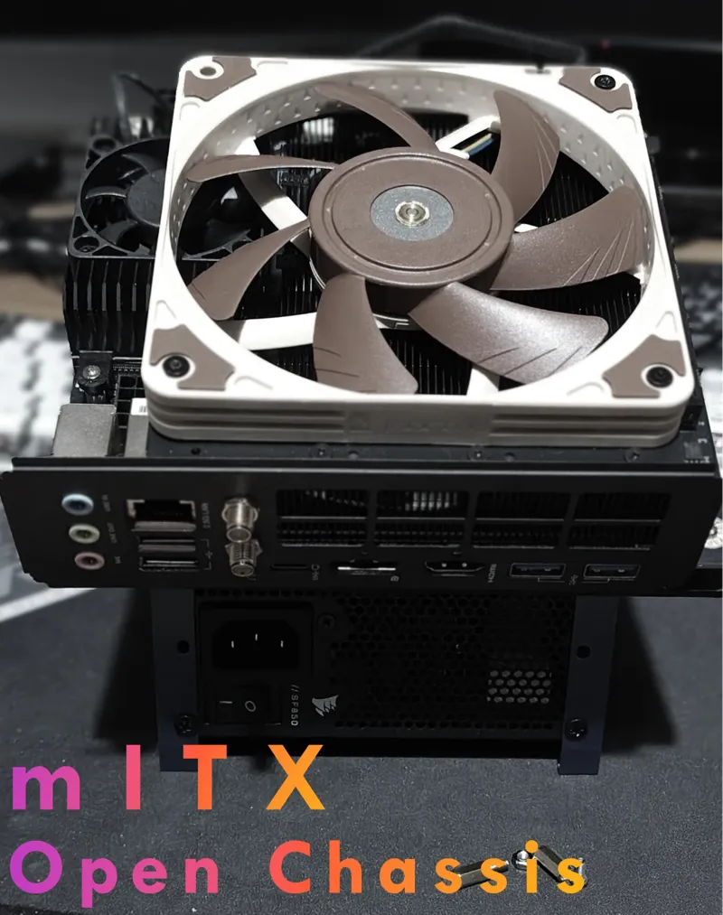nlab mITX Open Chassis 27 Degrees (SFX)