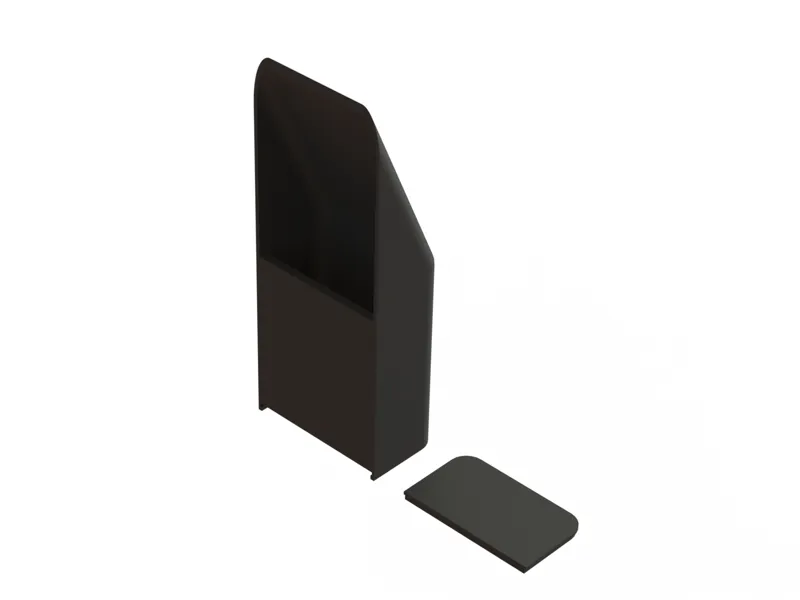 Magnetic Poop Chute with Lid