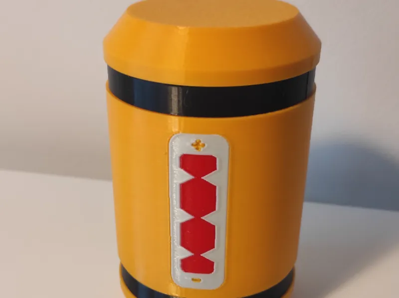Monster Inc scream canister - 330 ml can container
