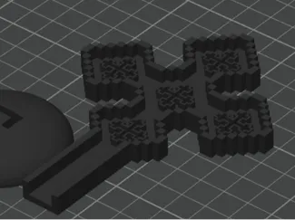 Coptic IOTA Desk Cross