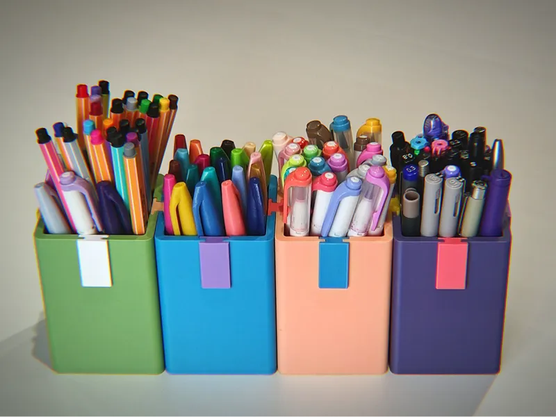 connectable desk organizer
