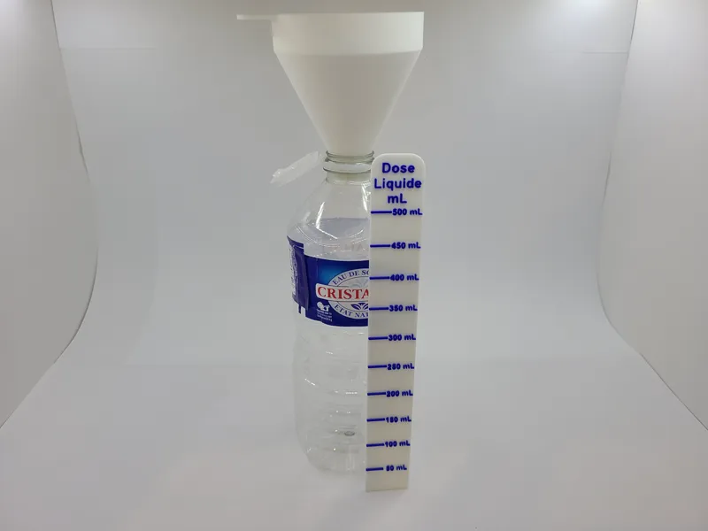 Entonnoir Sport & Shaker 20→65 mm avec Anse=