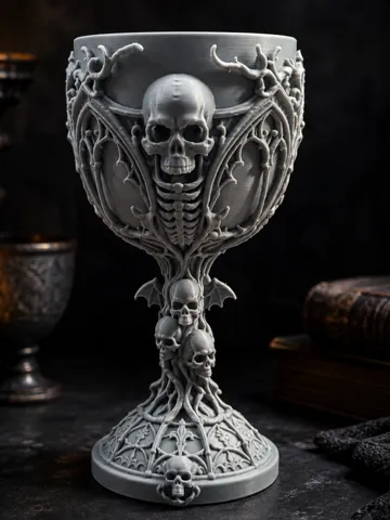 Soporte: Gothic Chalice Halloween Decor — vista de referencia 2