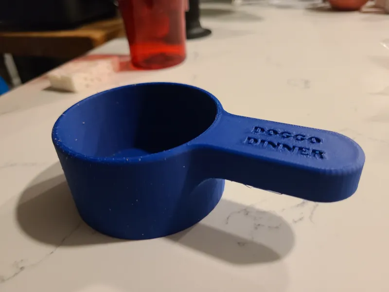 Three Quarter Cup Dog Food Measuring Cup (3/4 cup)