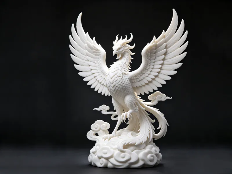 祥瑞四大神兽—朱雀 （向阳新生）